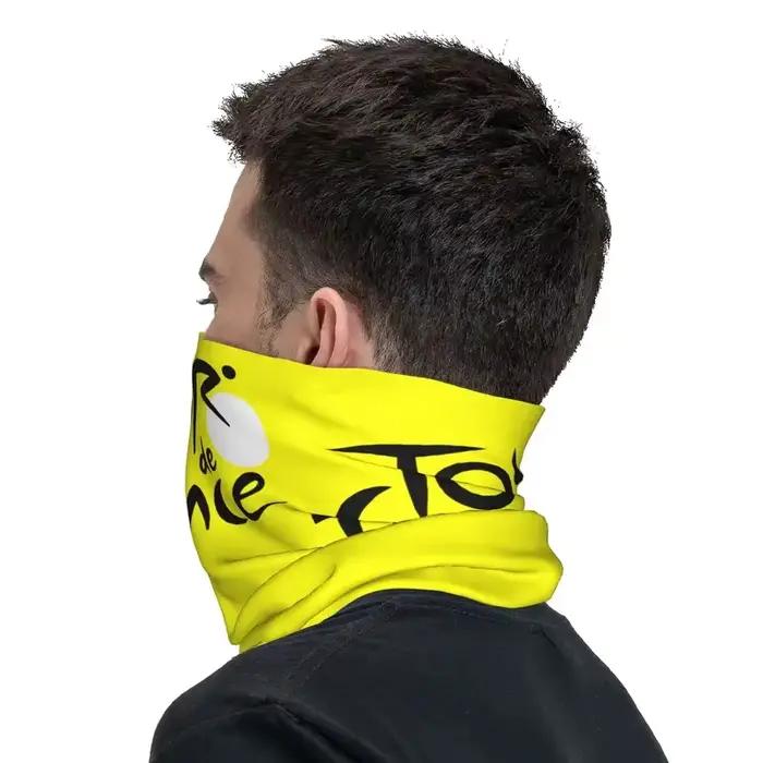 Cache-cou Bandana Tour de France TDF Personnalisé pour la Randonnée