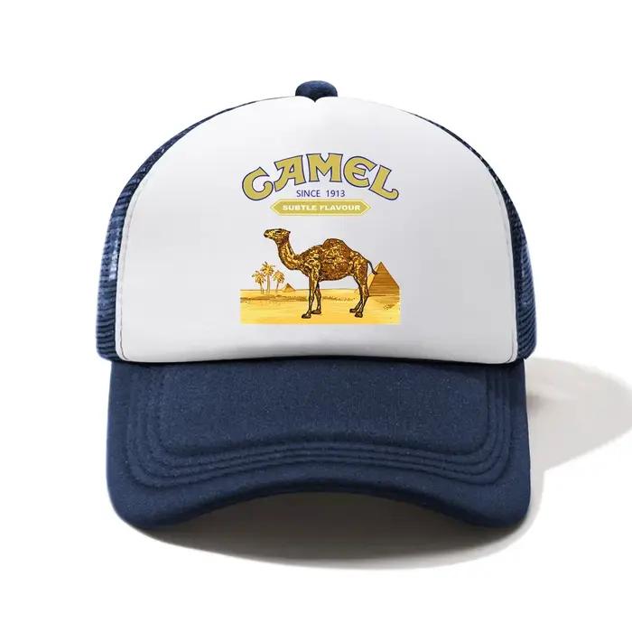Chapeau de Baseball trophée chameau imprimé pour usage extérieur pêche