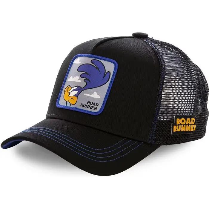 Casquette de baseball réglable en maille avec motifs dessin animé lapin souris chat oiseau style hip hop protection solaire pour garçon activités extérieures cadeau occasionnelle