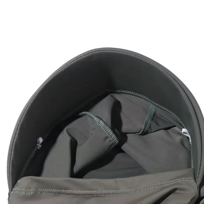 Chapeau de soleil anti-UV couleur unie avec protection du cou