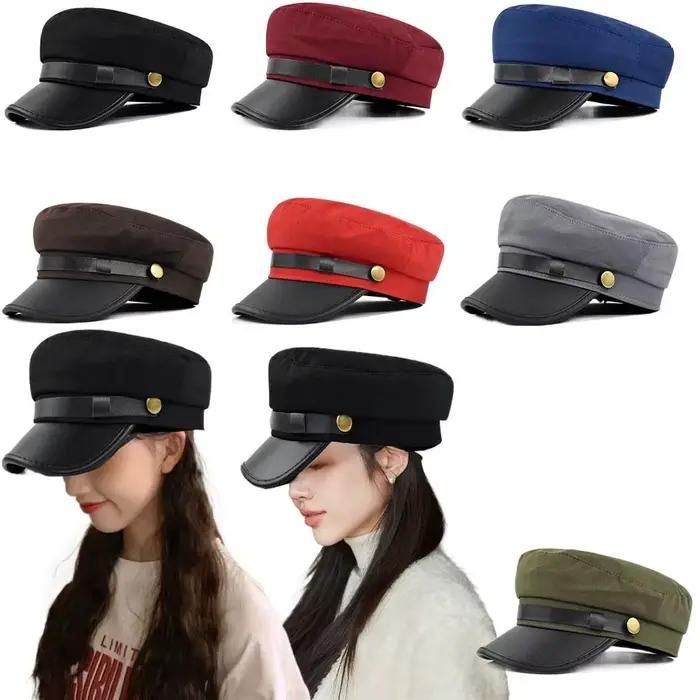 Casquette marine de style britannique