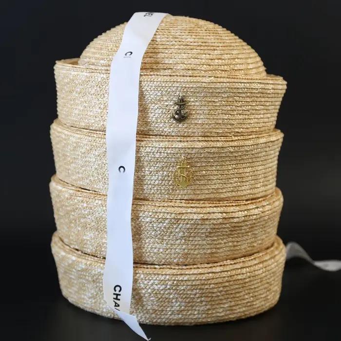 Chapeau de paille Fashionweek pour femmes, style sport, solide, paille, plage, activité en plein air, occasions spéciales