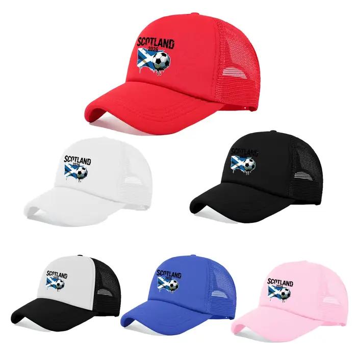 1 casquette de football Écosse 2026 | Respirant et non étouffant