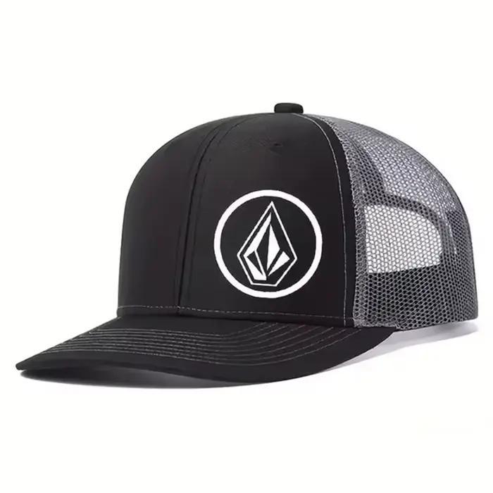 Casquette de Haute Qualité Unisexe en Coton et Polyester avec Motif Géométrique pour Activités Extérieures et Sorties Spéciales