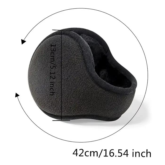 Cache-oreilles en fourrure chaude unisexe pour hommes et femmes