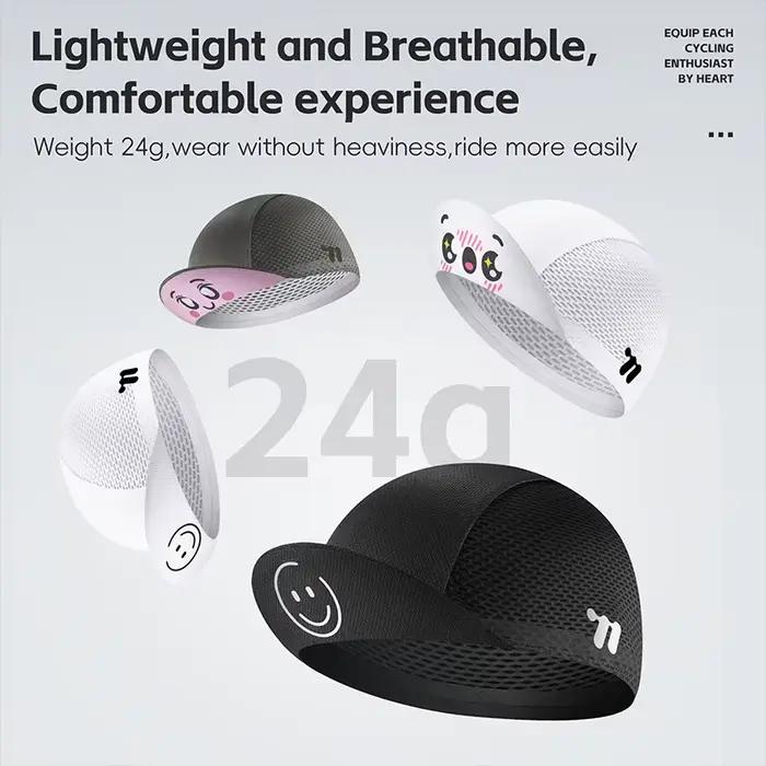 Casquette de cyclisme d'été WEST BIKING avec visière