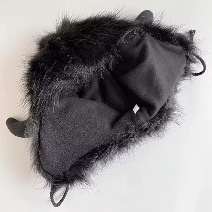 Chapeau Bullhead unisexe de haute qualité avec cornes