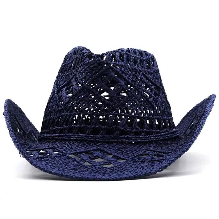 Chapeau de paille vintage à large bord