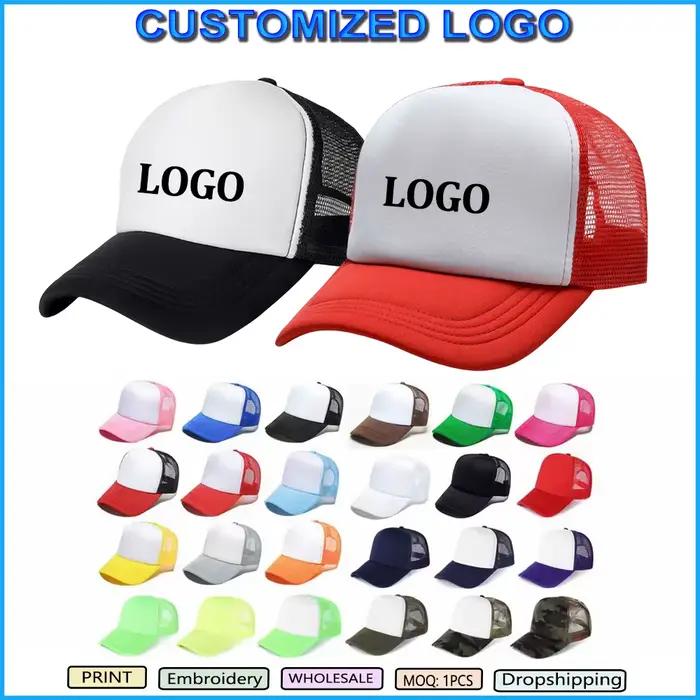 Casquette de camionneur publicitaire avec Logo imprimé personnalisé