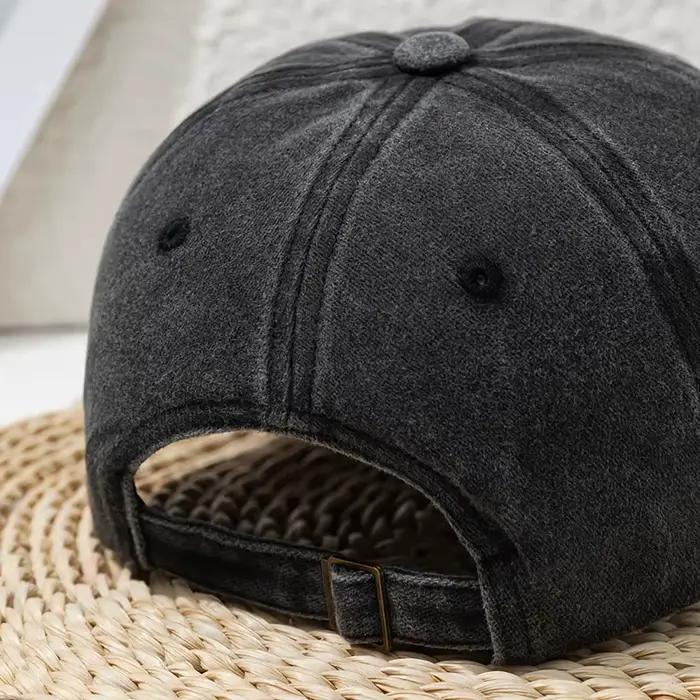 Casquette de baseball unisexe Saint-Tropez blanche à imprimé lettres