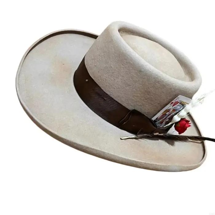 Chapeau feutré en laine douce