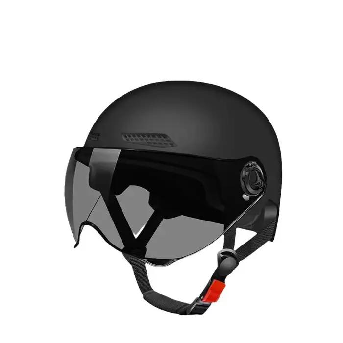 Casque de sécurité pour vélo électrique avec lunettes