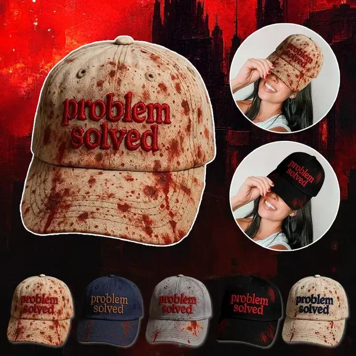 Casquettes de baseball sanglantes pour les fêtes d'Halloween femmes hommes adulte casquette unisexe Halloween horreur
