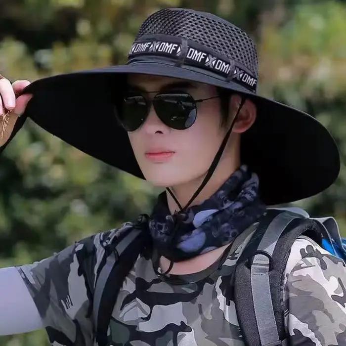 Chapeau à grands bords de 15cm pour Parasol et Protection Solaire