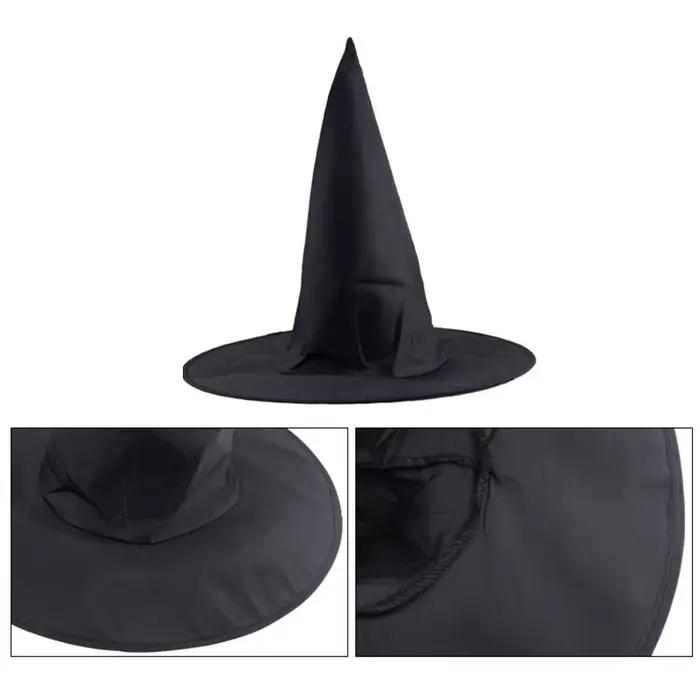 Chapeau de magicien d'halloween pour enfants et adultes