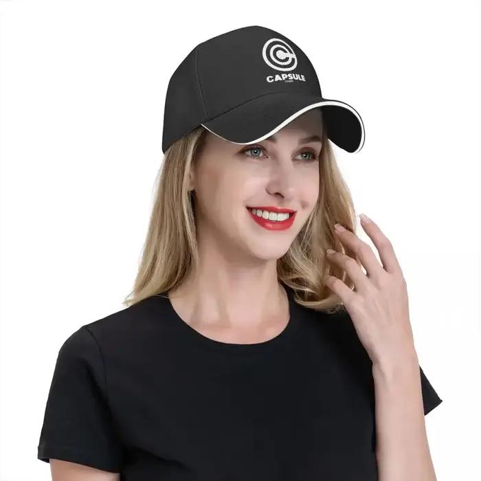 Casquette de baseball classique 2026 avec logo Capsule Corp pour hommes et femmes