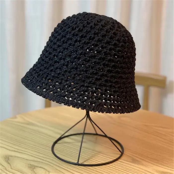 Chapeau d'été en laine pour femme