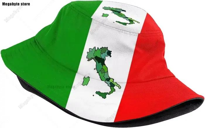 Chapeau seau drapeau italien