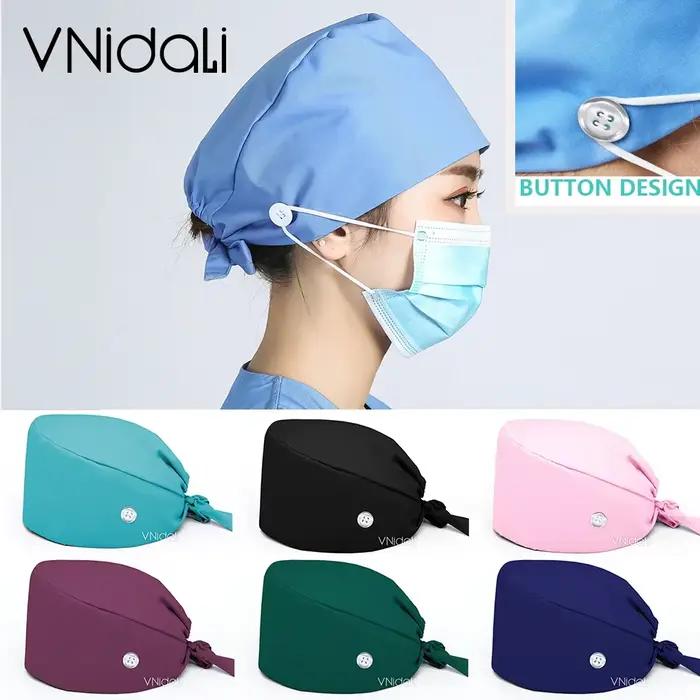 Casquette de gIslande de couleur unie avec bouton
