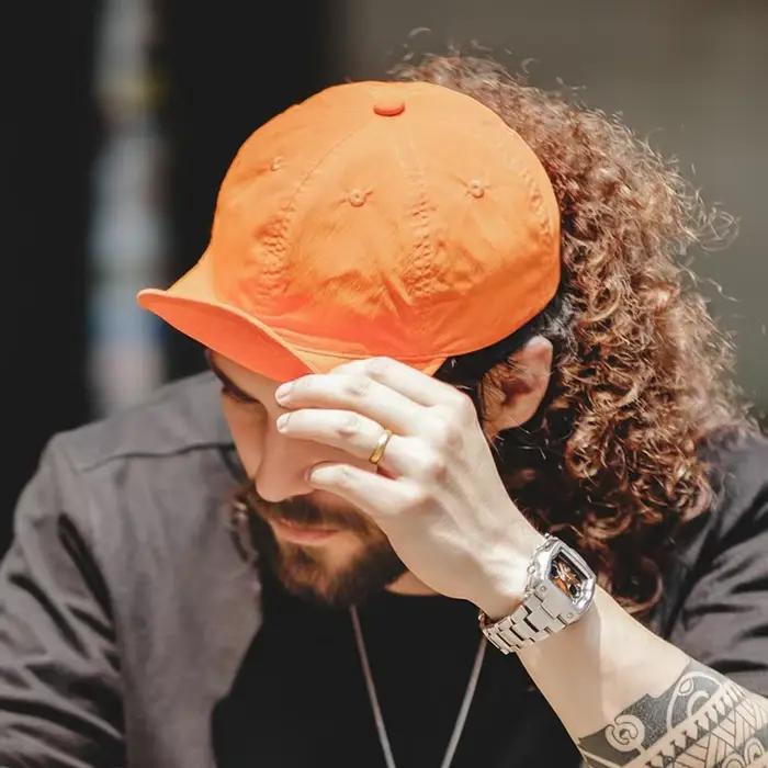 Maden-Casquettes de baseball de camping en plein air réglables pour hommes