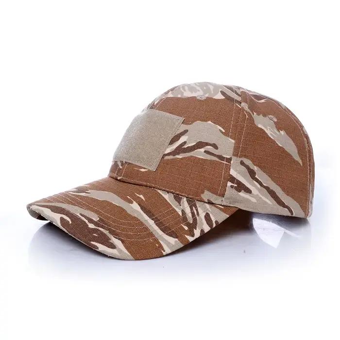 Woodland Tigerstripe camouflage tactique casquettes de Baseball hommes en plein air randonnée sport pêche chapeau femmes