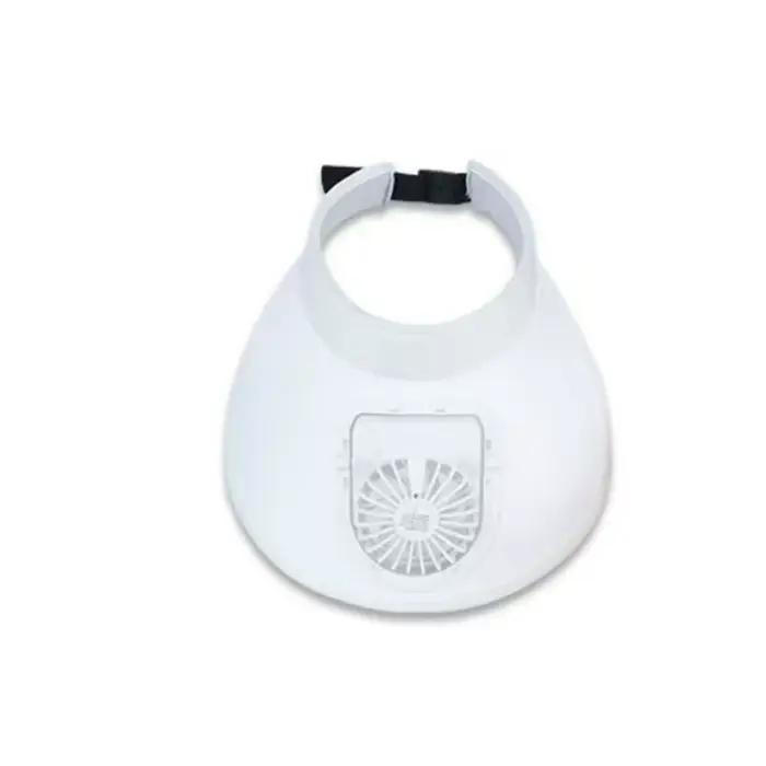 Chapeau de soleil pour femme avec ventilateur de refroidissement rechargeable protection anti-UV bord large et toile ouverte pour femmes occassions spéciales été vacances randonnée
