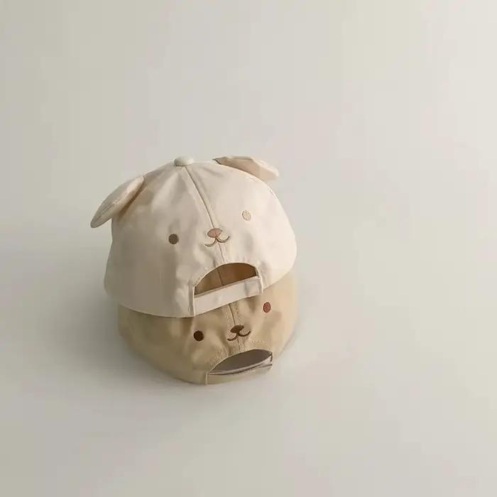 Casquette de baseball ours de dessin animé réglable pour enfants 1-3 ans été mignon chapeau de soleil pour garçons et filles occassions spéciales