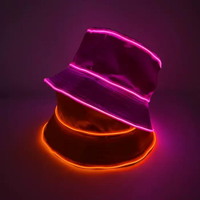 Casquette de plage lumineuse style document solide pour homme