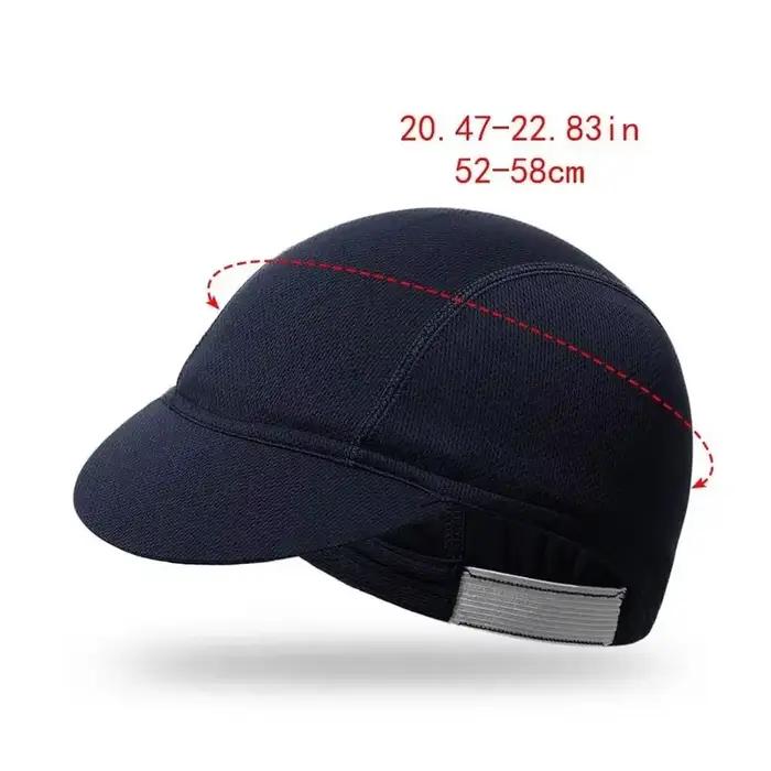 Nouvelle casquette de cyclisme chapeau de vélo avec visière Protection UV pare-soleil chapeaux pour hommes femmes