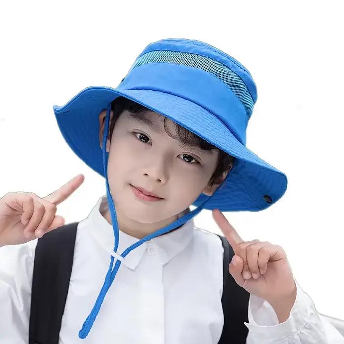 Filles garçons casquette enfant 2-6 ans chapeaux de soleil enfants seau casquettes en plein air plage randonnée