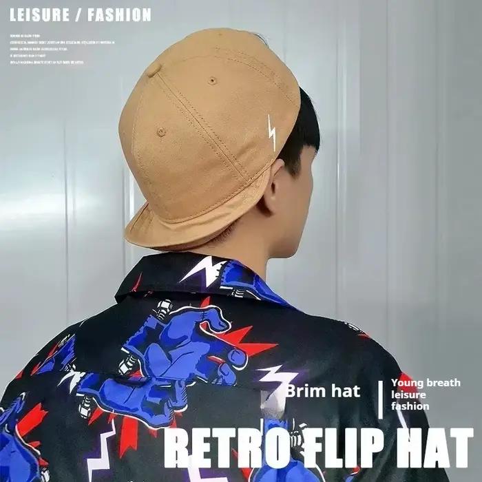Casquette de Baseball hip hop à grande tête vers le haut pour homme et femme