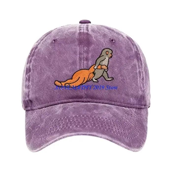 F42F – casquette Unique en langue canard sur le thème du singe