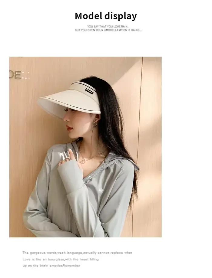 Chapeau de soleil d'été pour femmes