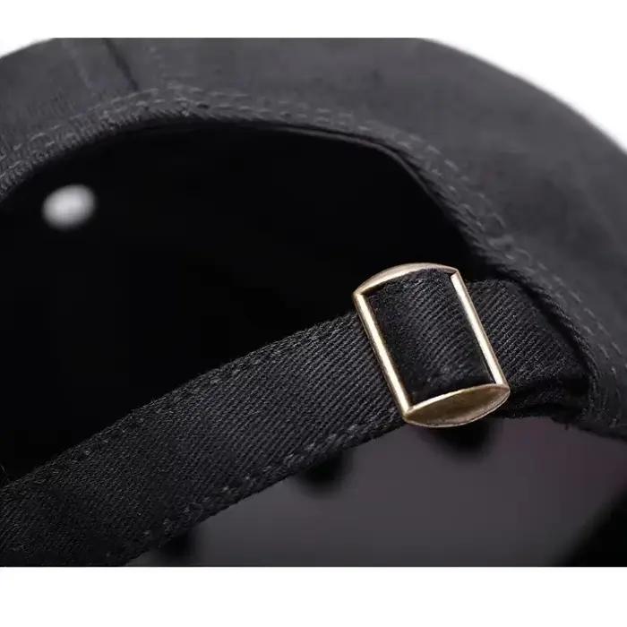 Casquette de baseball unisexe en coton pour hommes et femmes, protection solaire, ajustable, style sport, couleur solide, adapté aux quatre saisons et occasions décontractées