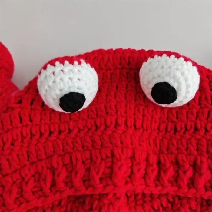 Chapeau crabe pour adolescents