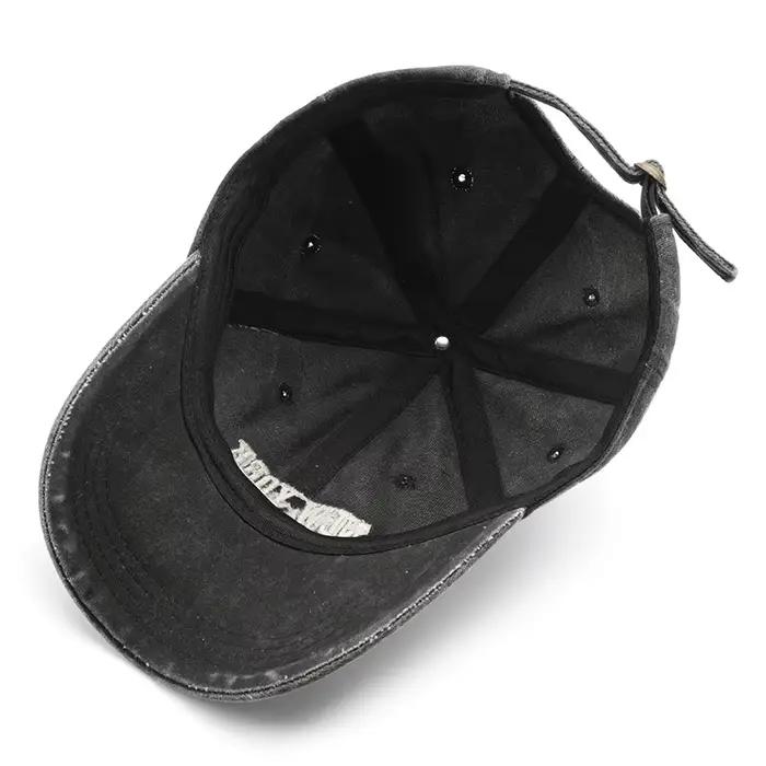 Rétro NEW YORK broderie Snapback chapeau pour hommes femmes Vintage lavé casquettes de Baseball printemps automne loisirs réglable capote chapeaux