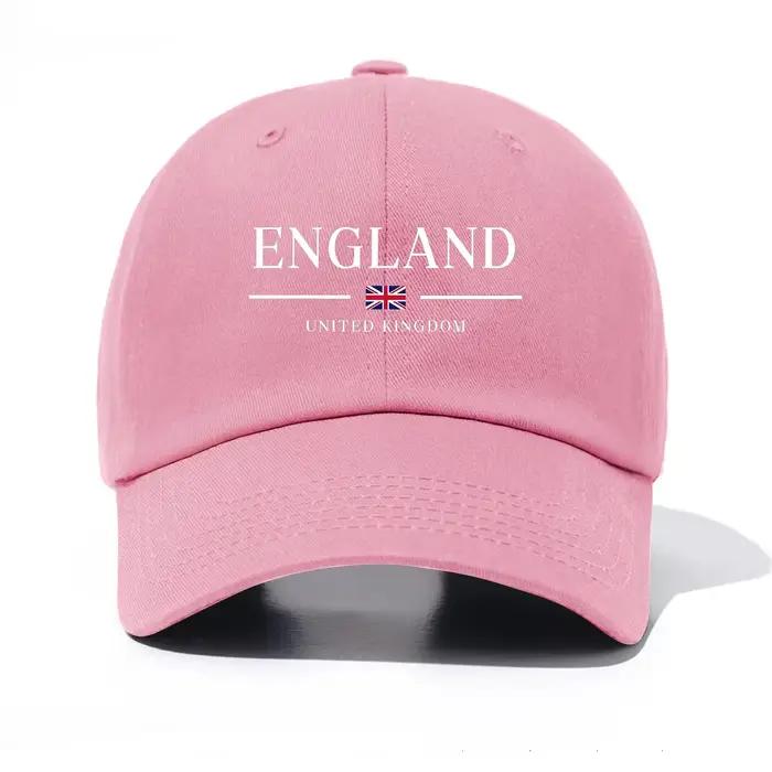 Casquette de Baseball imprimée angleterre pour adultes