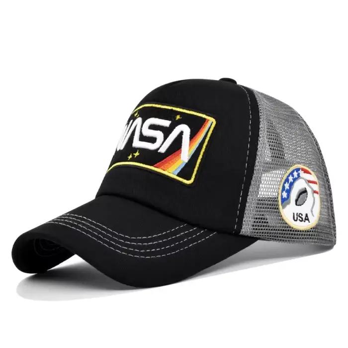 Nouvelle casquette de baseball brodée NASA 3D premium