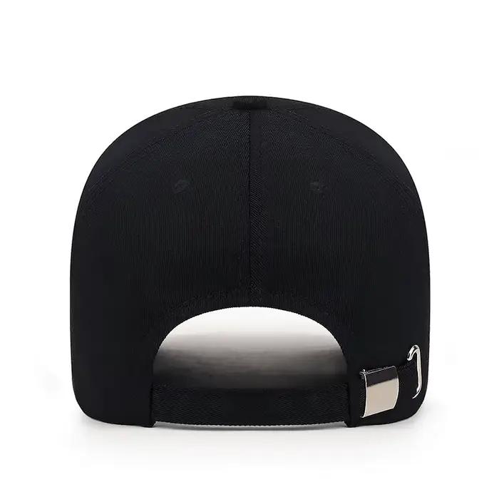 Casquette de baseball unisexe brodée lettres croisées décontractée polyester réglable pour homme femme style sport occasionnels extérieurs