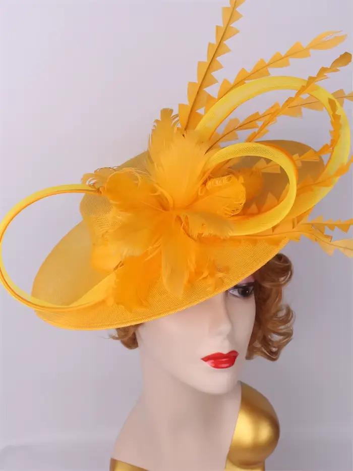Mariée pilulier rouge Fascinator Chapeau Femme mariage