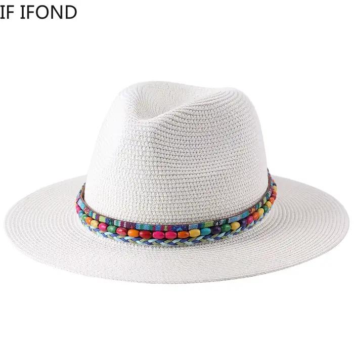 Chapeau d'été pour femmes et hommes à large bord