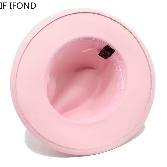Nouveau chapeau Fedora pour femmes hiver élégant mode formelle mariage décorer église casquette Panama fête Jazz
