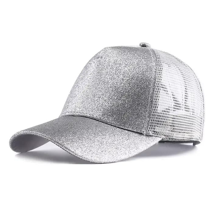 Casquette de Baseball à paillettes pour femmes