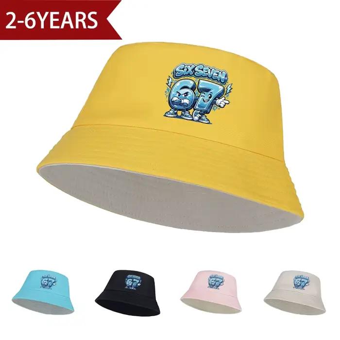 Chapeau de pêcheur à motif de dessin animé SIX SEVEN