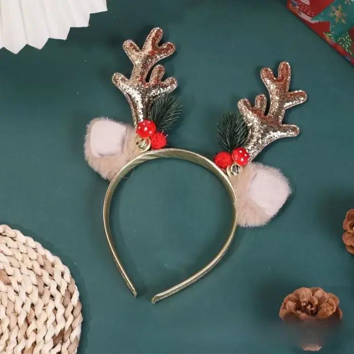 Chapeau de flocon de neige en bois de noël pour enfants et adultes