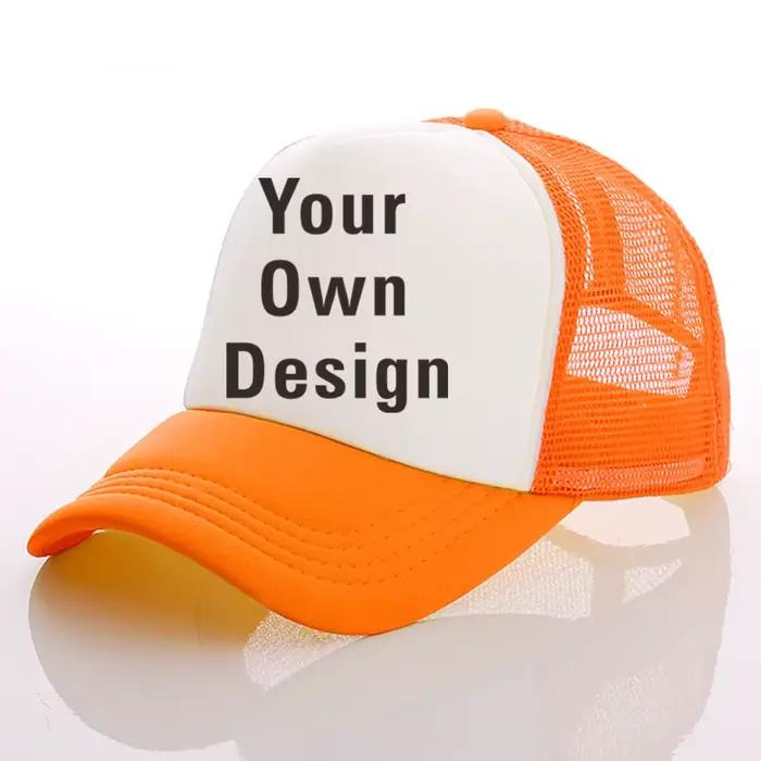 Casquette de camionneur avec votre propre logo personnalisé pour hommes