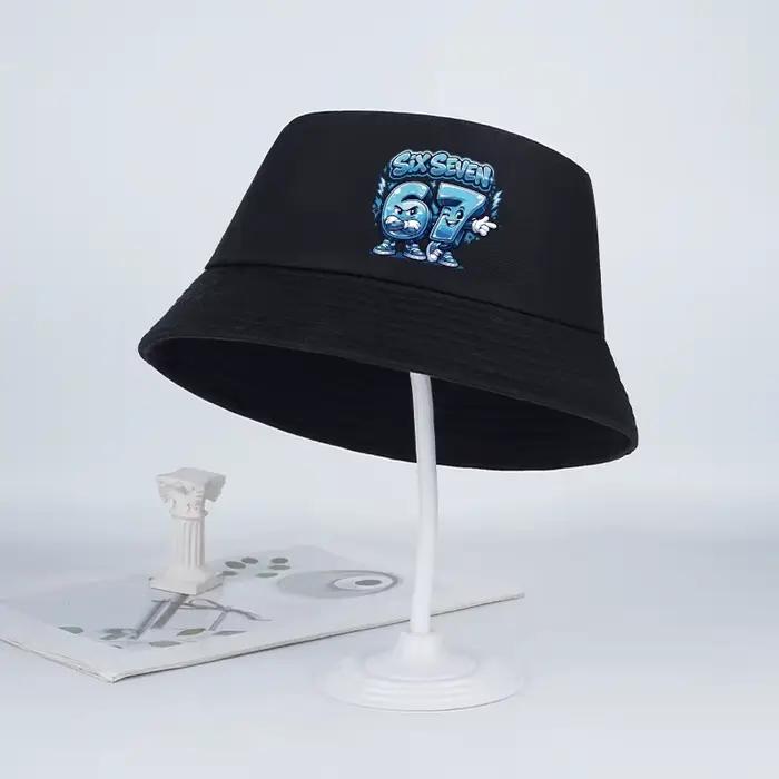 Chapeau de pêcheur à motif de dessin animé SIX SEVEN