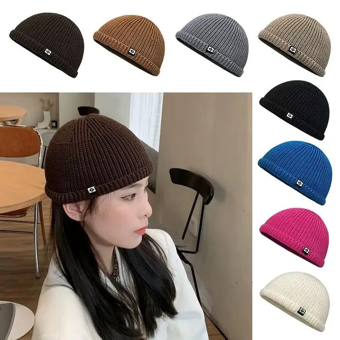 Chapeau tricoté doux coupe-vent épaissi automne hiver