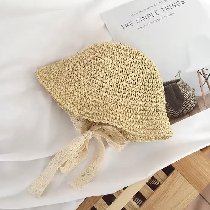 Chapeau de paille pour nouveau-né