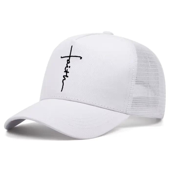 Casquette de baseball brodée personnalisée croisée